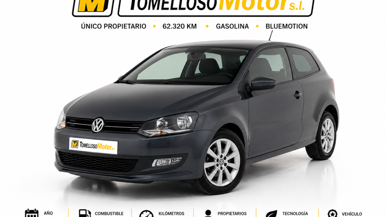 VOLKSWAGEN POLO 1.0 BLUEMOTION